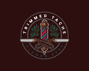 Barber Razor Shave logo design