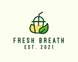 Healthy Lemonade Drink logo design