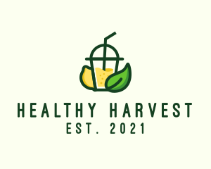 Healthy Lemonade Drink logo design