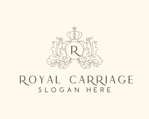 Victorian Royal Crown Crest logo design