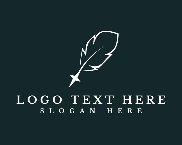 Calligraphy Artist logo example 1