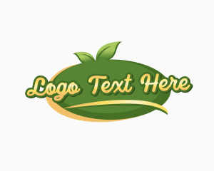 Natural Organic Leaf Logo