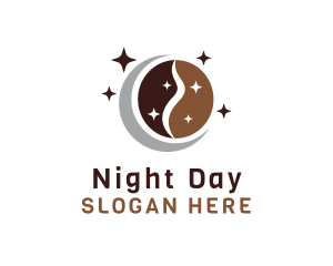 Morning Night Coffee logo design