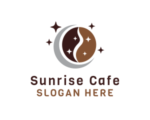 Morning Night Coffee logo design