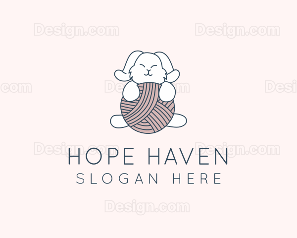 Rabbit Knit Yarn Logo