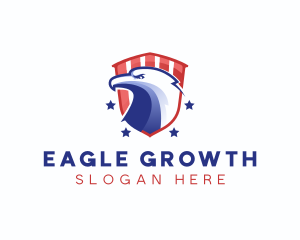 Eagle Shield America logo design