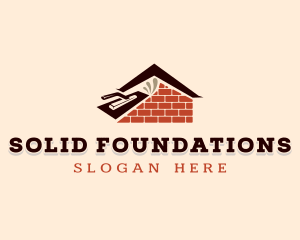 Masonry Brick Plaster logo design