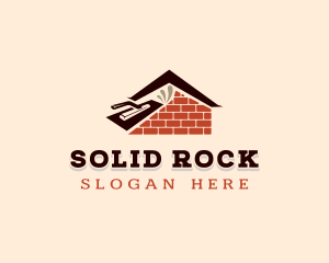 Masonry Brick Plaster logo design