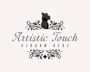 Ornamental Female Sculpture logo