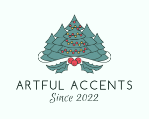 Decorative Christmas Tree logo