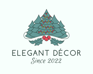 Decorative Christmas Tree logo