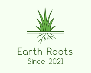 Garden Grass Roots logo design