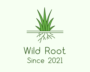 Garden Grass Roots logo design