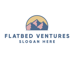 Mountain Adventure Trip logo design