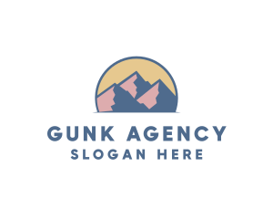 Mountain Adventure Trip logo design