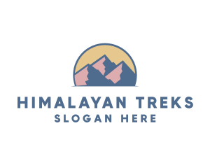 Mountain Adventure Trip logo design