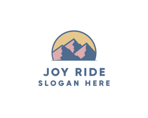 Mountain Adventure Trip logo design