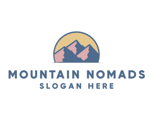 Mountain Adventure Trip logo design