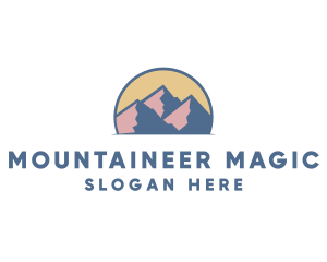 Mountain Adventure Trip logo design