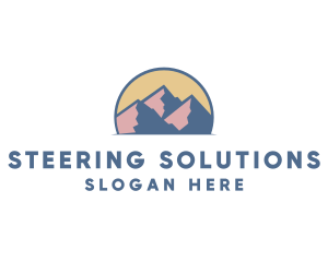 Mountain Adventure Trip logo design