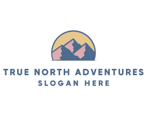 Mountain Adventure Trip logo design