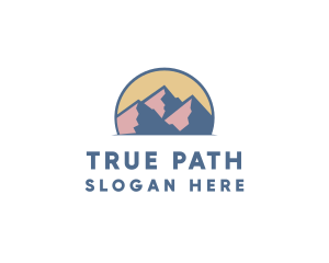 Mountain Adventure Trip logo design