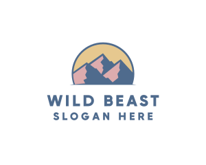 Mountain Adventure Trip logo design