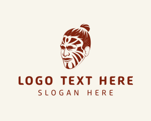 Tribal Man Tattoo logo