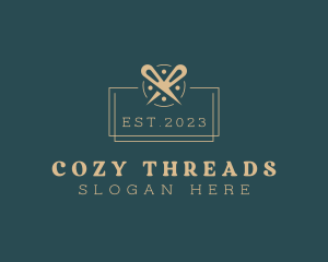 Needle Thread Tailoring logo design