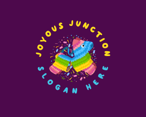 Donkey Party Celebration logo