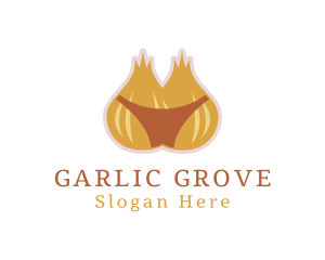 Sexy Garlic Bikini logo design