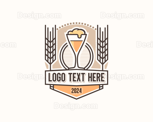 Pub Brewery Beer Logo