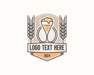 Pub Brewery Beer logo