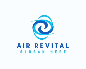 HVAC Air Conditioning logo design