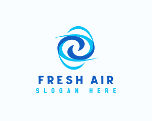 HVAC Air Conditioning logo design