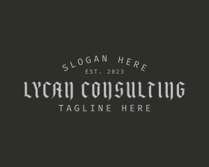 Gothic Urban Apparel logo design