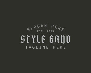 Gothic Urban Apparel logo design