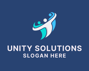 People Team Community logo design