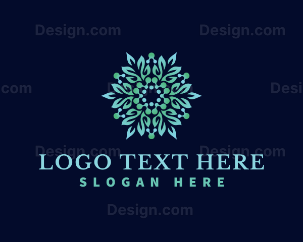 Floral Mandala Biotech Logo