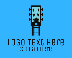 Instrument - Acoustic Music Instrument Mobile App logo design