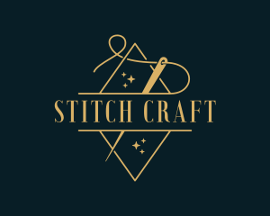 Needle Fashion Tailoring logo design