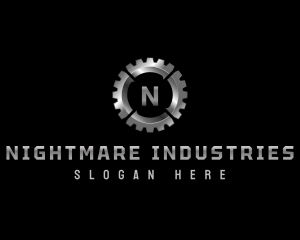 Industrial Gear Cogwheel logo design