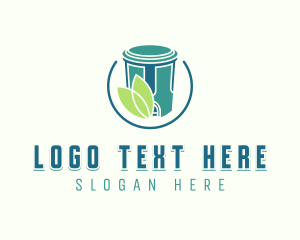 Eco Garbage Trash Bin logo