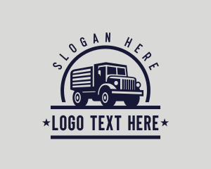 Trucking Cargo Vehicle logo