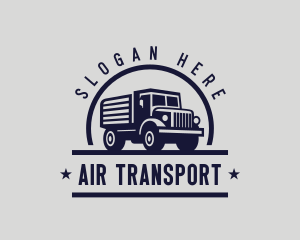 Trucking Cargo Vehicle logo design