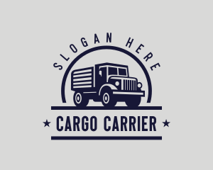 Trucking Cargo Vehicle logo design