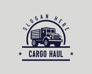 Trucking Cargo Vehicle logo design