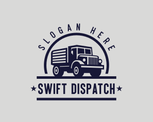 Trucking Cargo Vehicle logo design