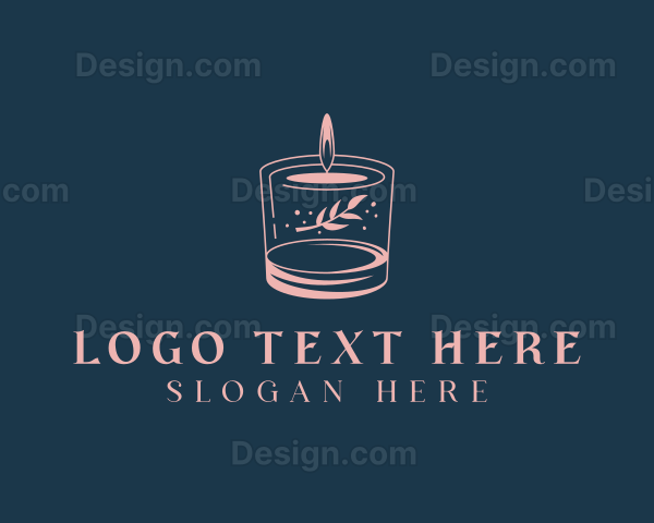 Scented Floral Candle Logo