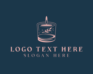 Scented Floral Candle logo